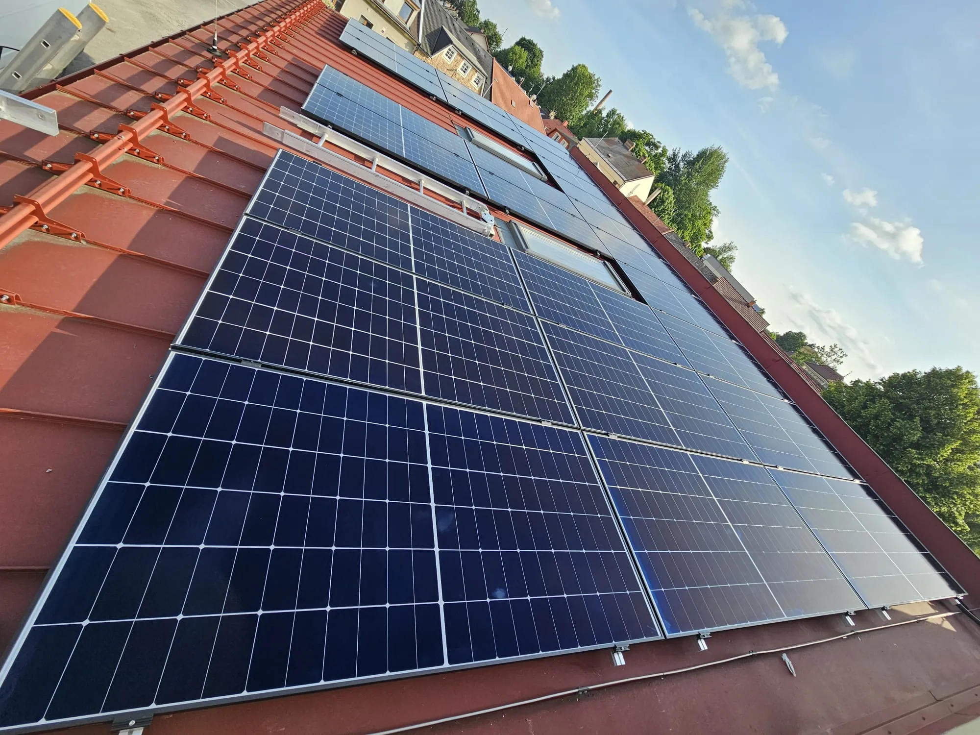 Fotovoltaická realizace: FVE pro firmu AVJ Stavby