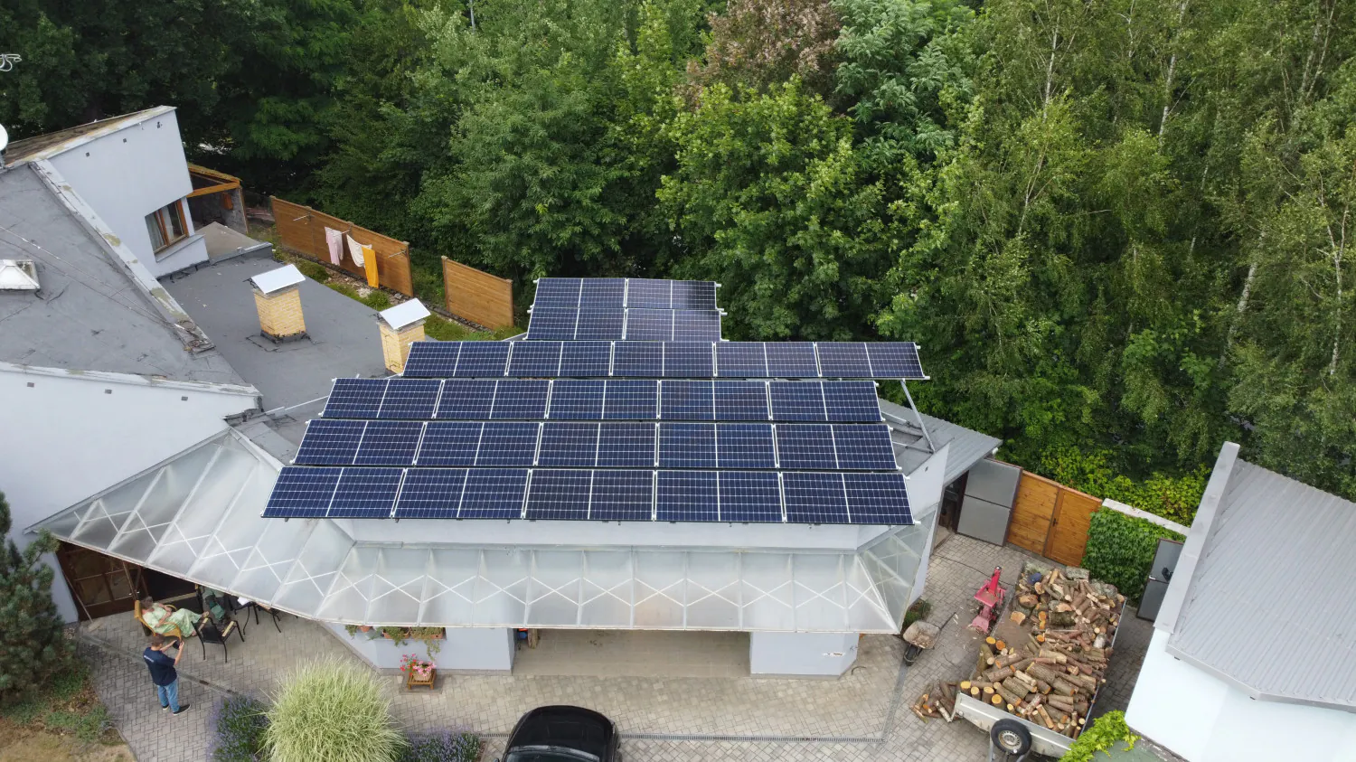Fotovoltaická realizace: FVE na rodinném domě v Chocni