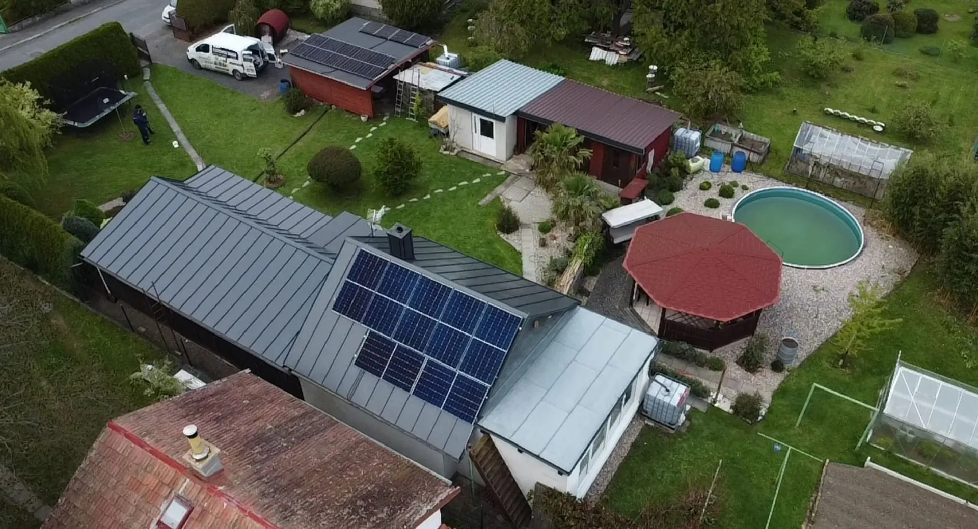 Fotovoltaická realizace: FVE na rodinném domě v Chrasti