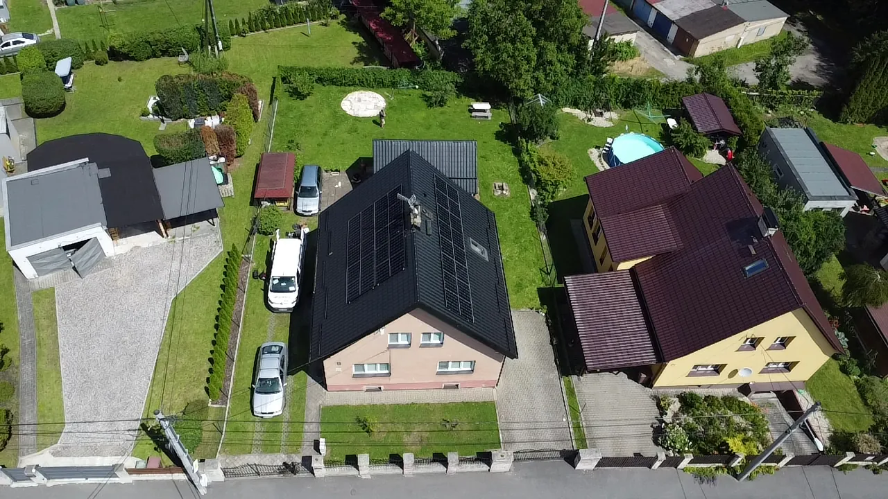 Fotovoltaická realizace: FVE na rodinném domě v Havířově
