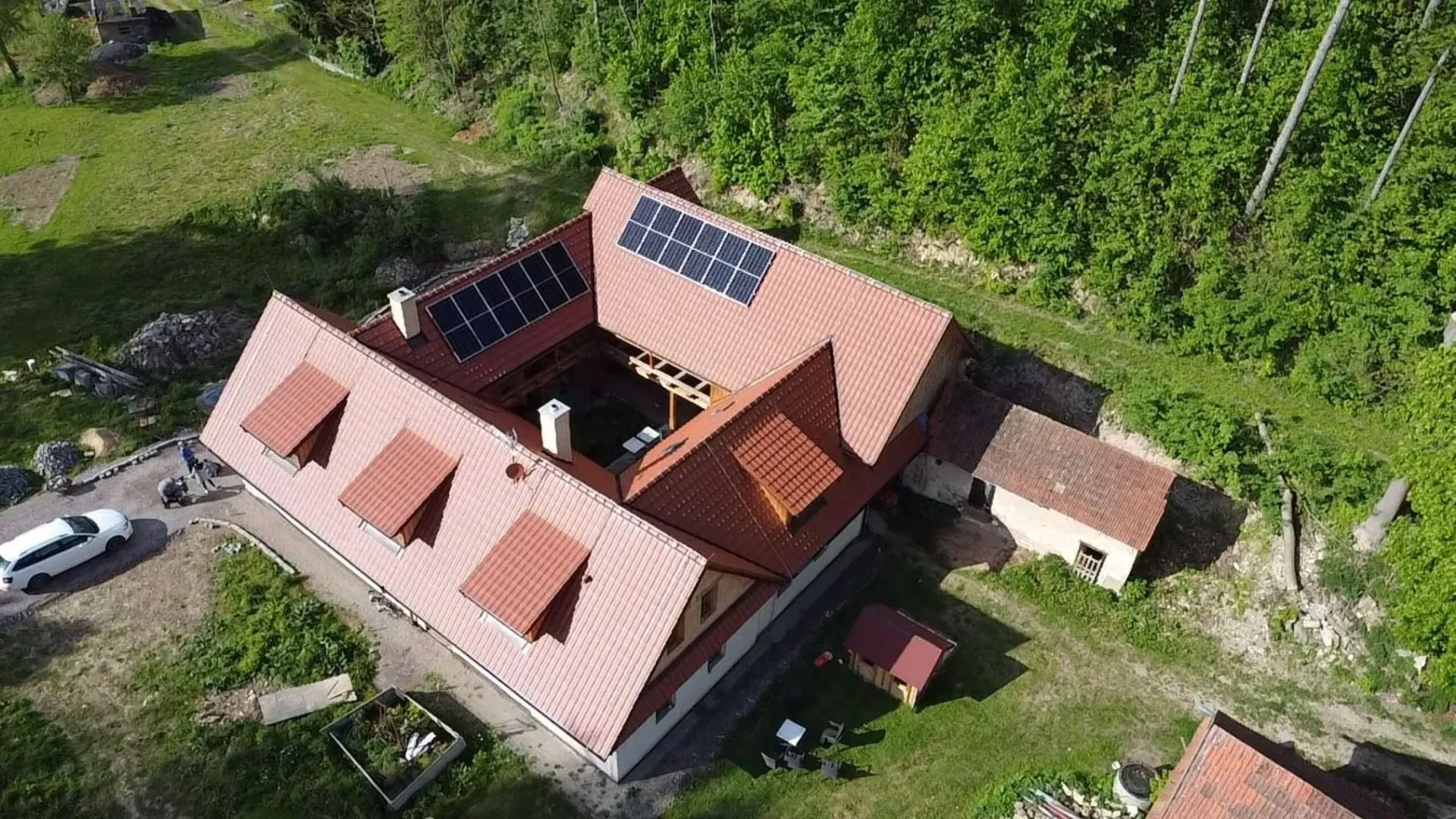 Fotovoltaická realizace: FVE na rodinném domě v Horním Újezdě