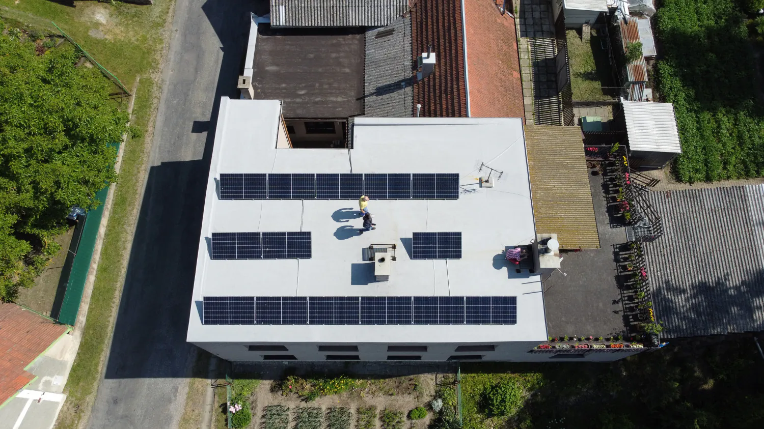 Fotovoltaická realizace: FVE na rodinném domě v Leštině