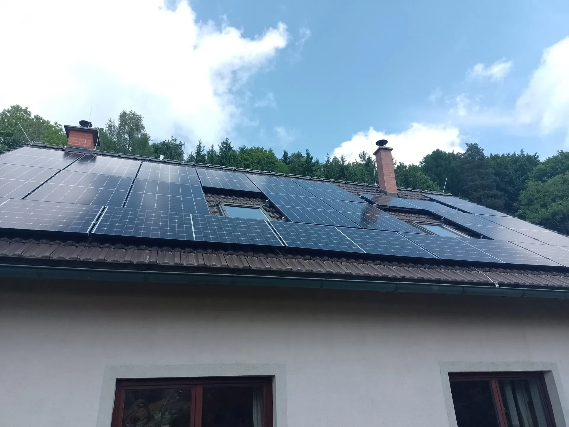 Fotovoltaická realizace: FVE na rodinném domě v Letohradu
