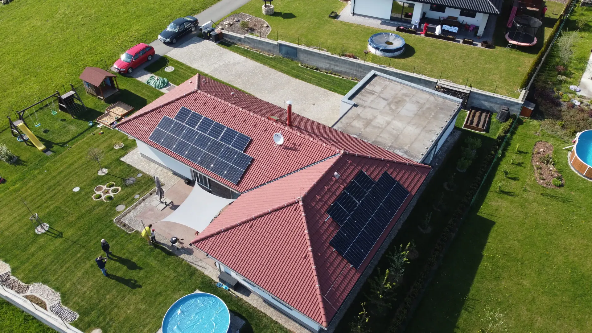Fotovoltaická realizace: FVE na rodinném domě v Lukavici