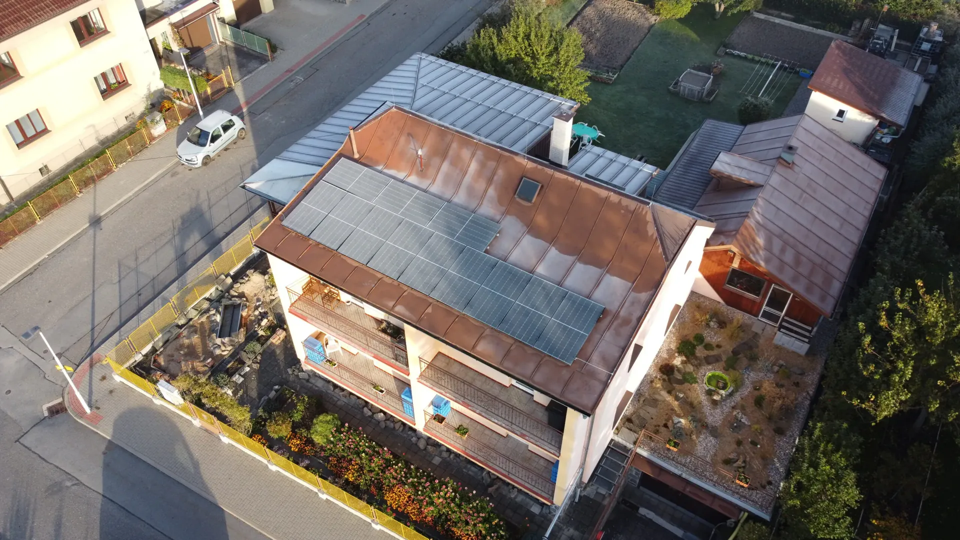 Fotovoltaická realizace: FVE na rodinném domě v Poličce