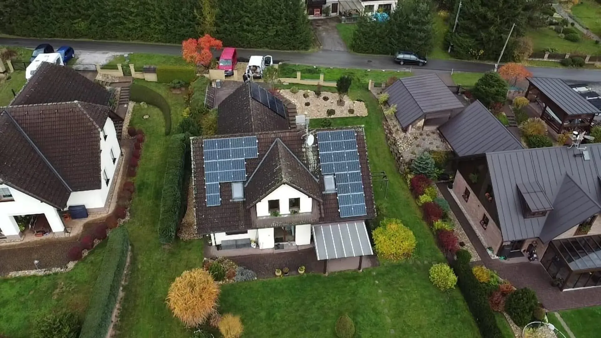Fotovoltaická realizace: FVE na rodinném domě ve Vrchlabí