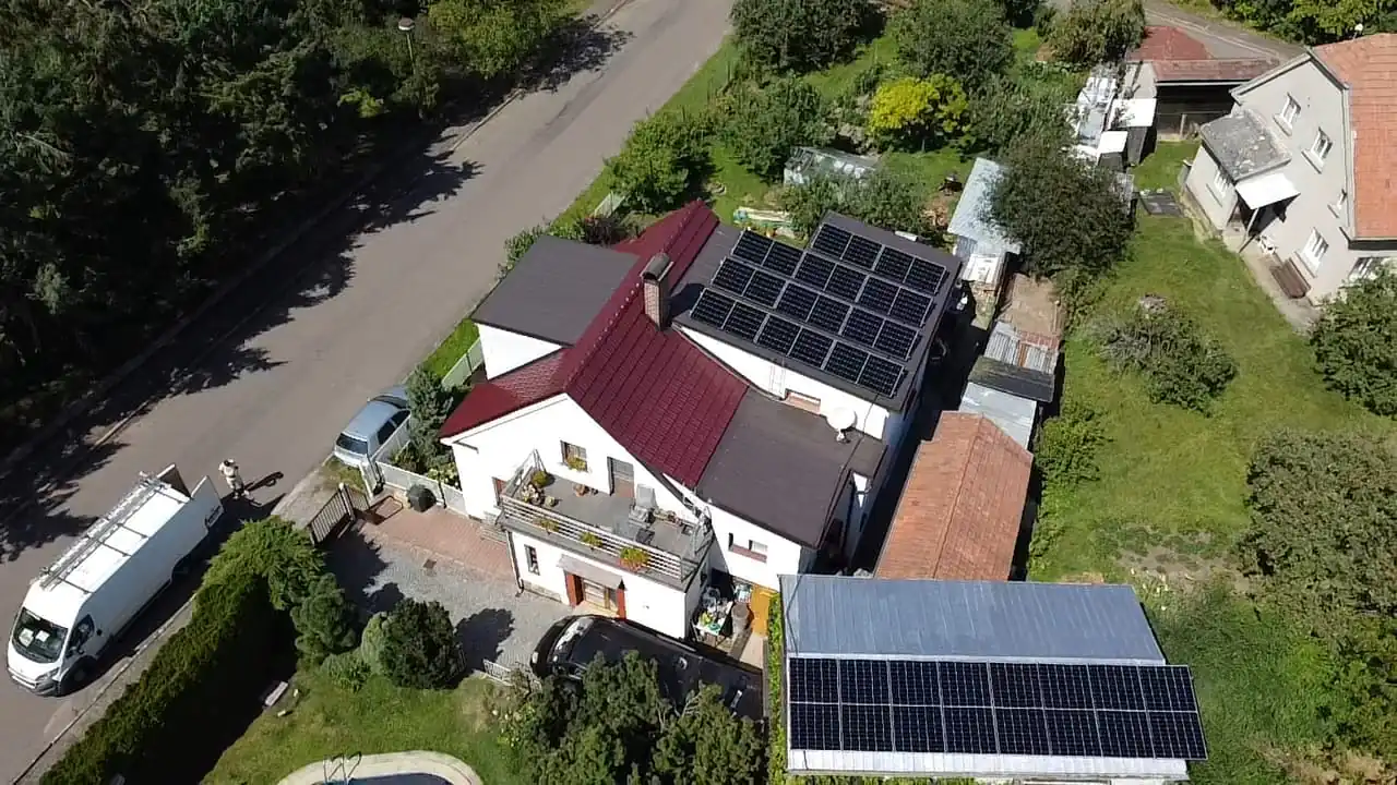 Fotovoltaická realizace: FVE na rodinném domě v Žumberku